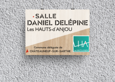 Signalétiques des équipements sportifs des Hauts-d’Anjou